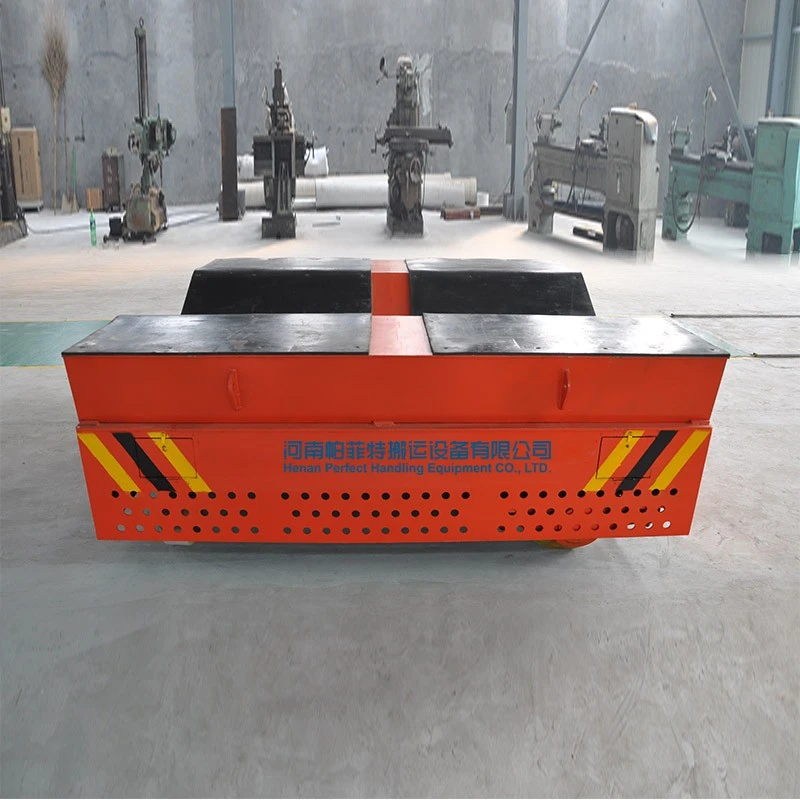 20-Ton Industrial Motorized Transfer Cart: Equipped With Push Button Pendant Control For Precise Operation price