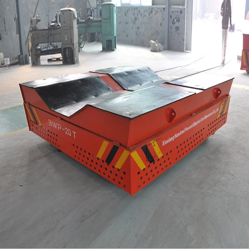 20-Ton Industrial Motorized Transfer Cart: Equipped With Push Button Pendant Control For Precise Operation high quality