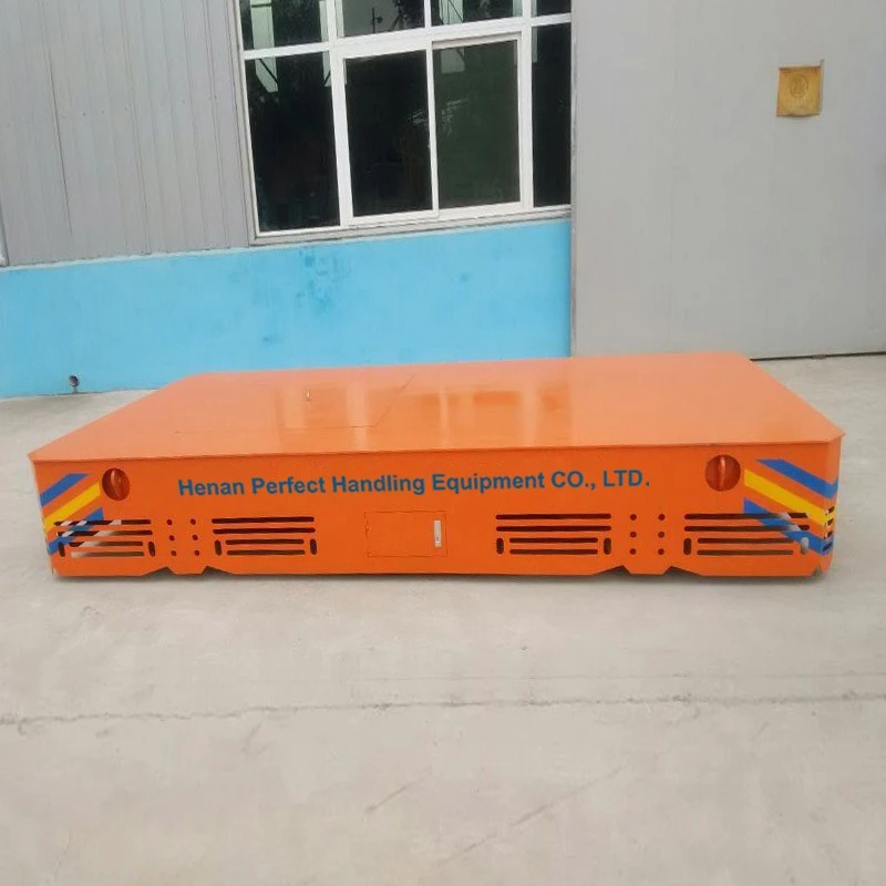 20-Ton Industrial Motorized Transfer Cart: Equipped With Push Button Pendant Control For Precise Operation factory