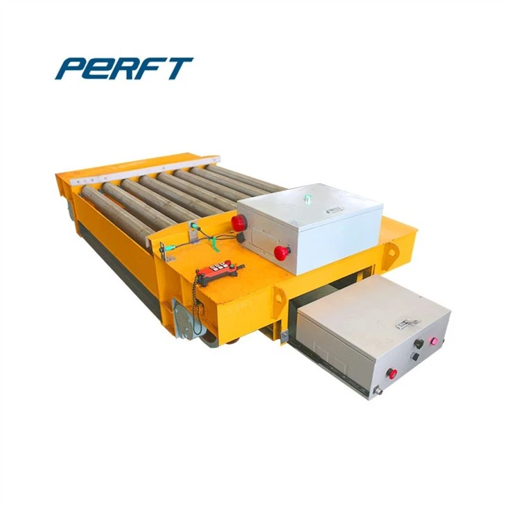 Hot Pipes Handling Motorized Trolley