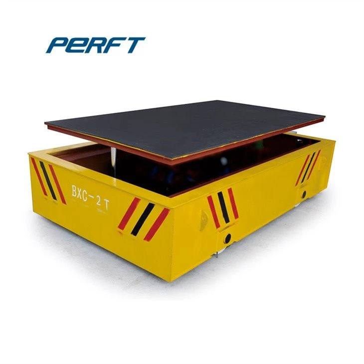 Rail Transfer Cart With Hydraulic Lifting