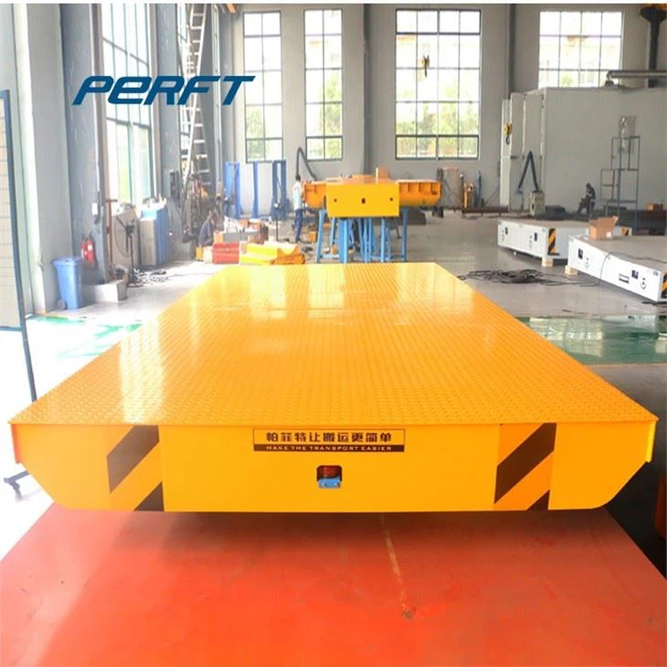 Rail Flat Trolley Cart Transport Handling Steel Plate